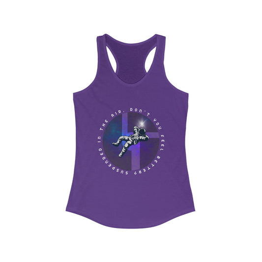 Disco Biscuits Astronaut Women's Racerback Tank
