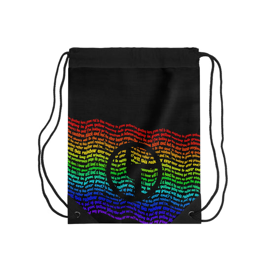 Disco Biscuits Rainbow Song Drawstring Backpack