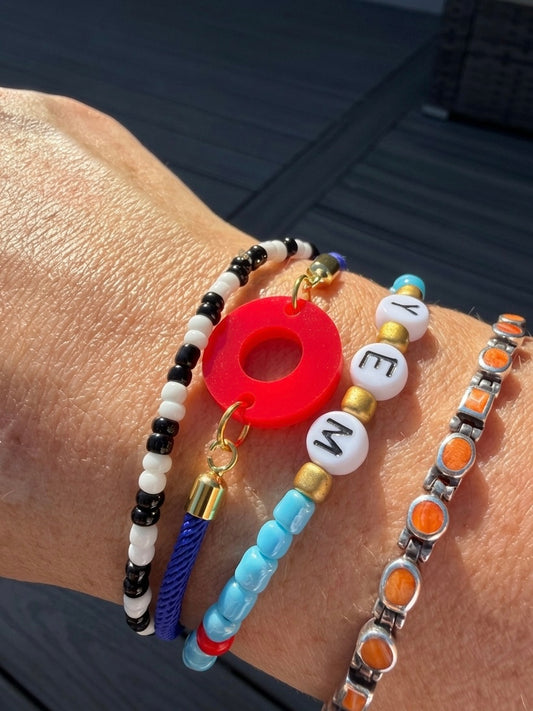 Phish Donut Adjustable Rope Bracelets