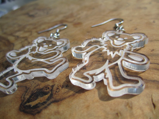 Grateful Dead Earrings - Dancing Bears