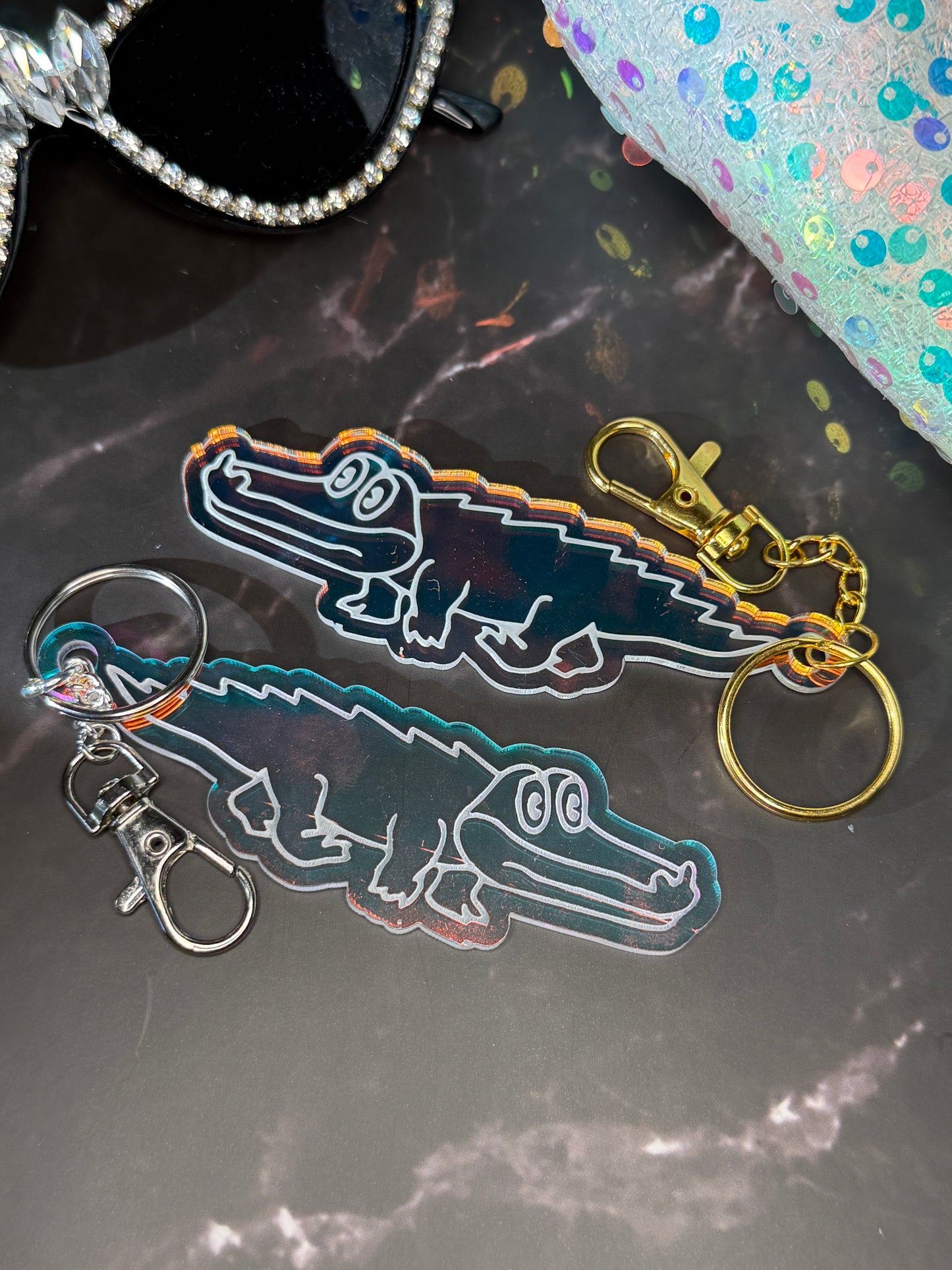 King Gizzard and the Lizard Wizard (KGLW) Gizzy Gator Keychain
