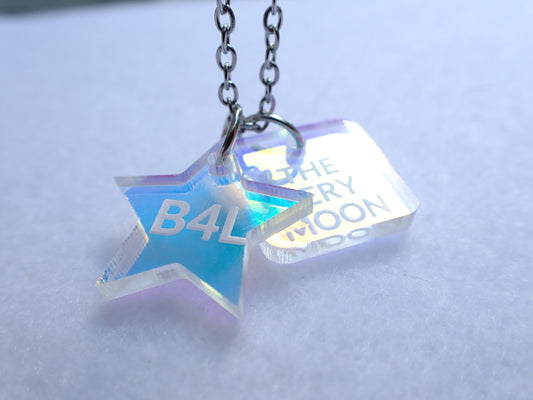 Disco Biscuits Charm Necklace (customizable)