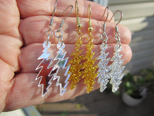 Set of 3 Mini Bolts - Grateful Dead SPARKLE EDITION