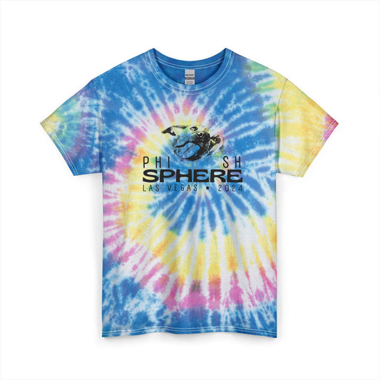 Tie Dye Phish Sphere Las Vegas 2024 T-Shirt