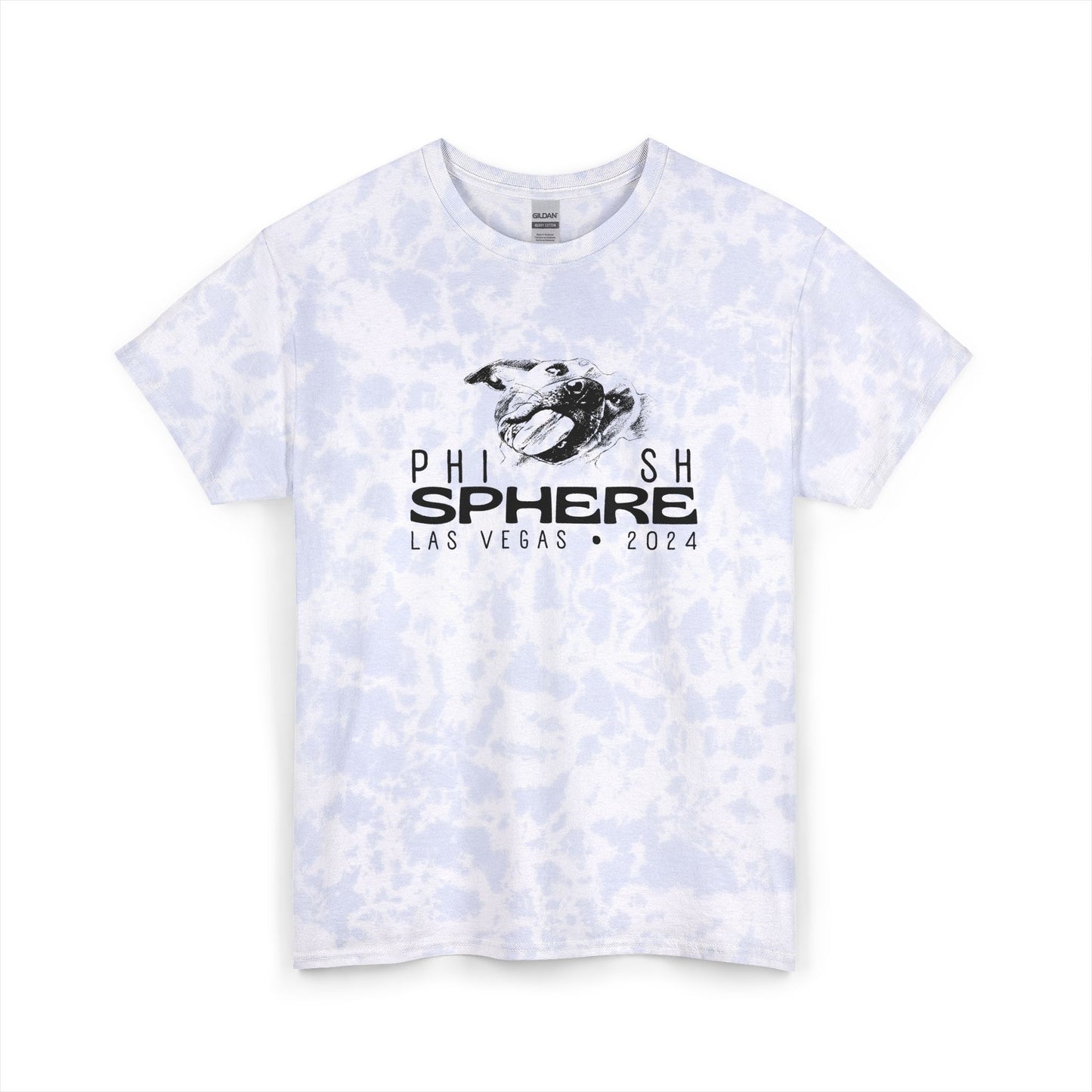 Tie Dye Phish Sphere Las Vegas 2024 T-Shirt