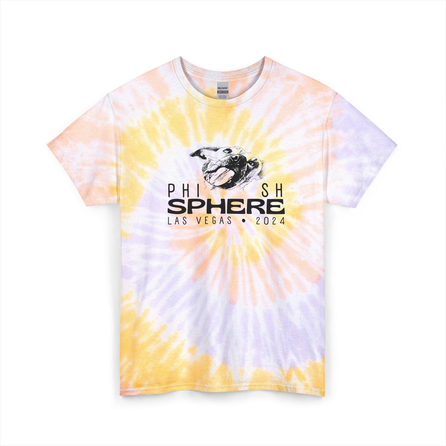 Tie Dye Phish Sphere Las Vegas 2024 T-Shirt