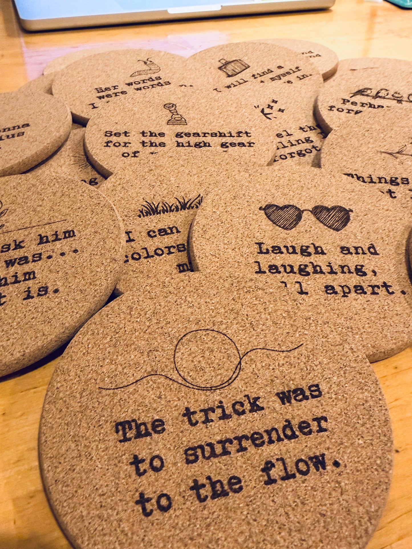 Phish Poetry Coasters