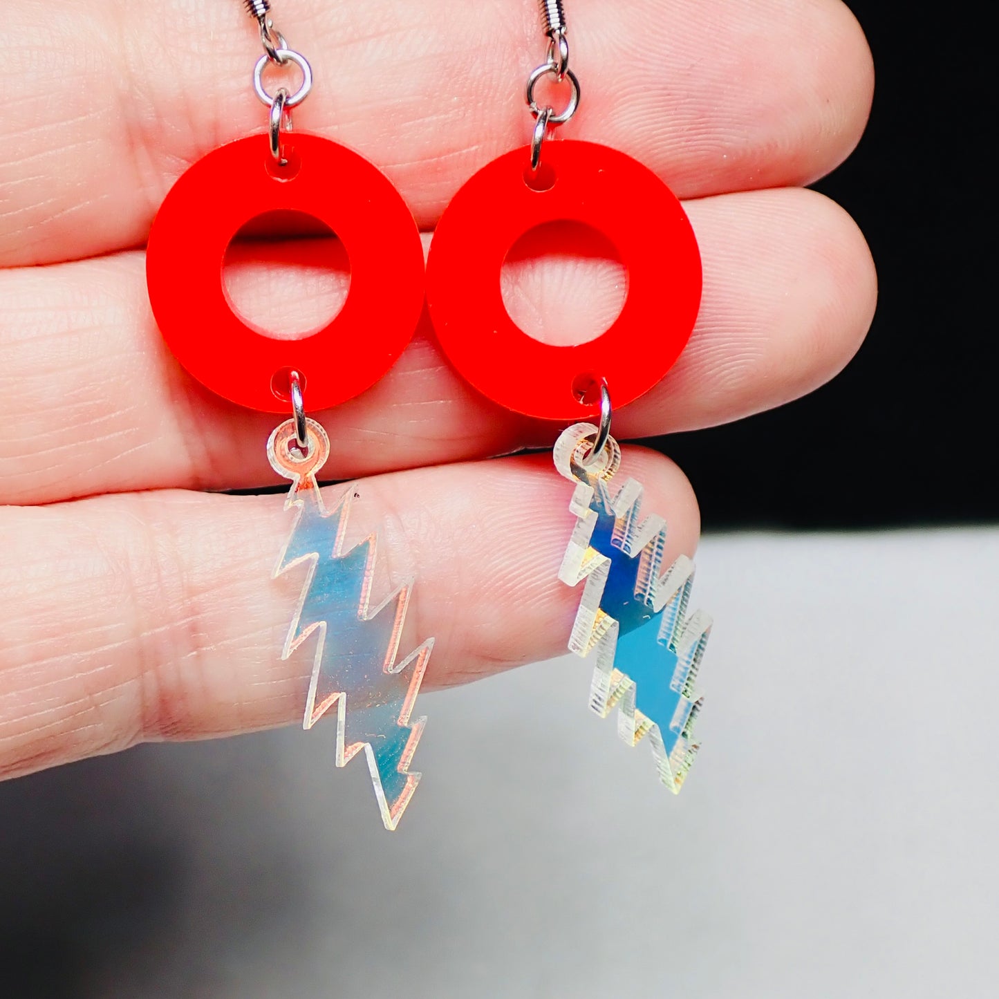 Phish Grateful Dead Bolt Earrings