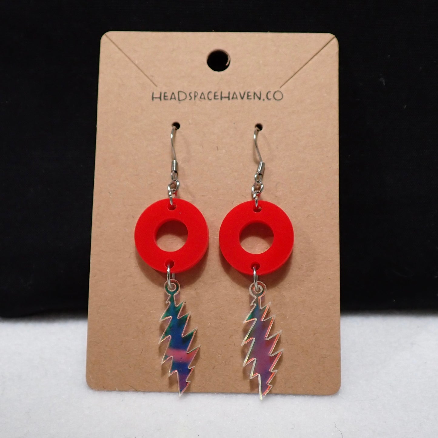 Phish Grateful Dead Bolt Earrings