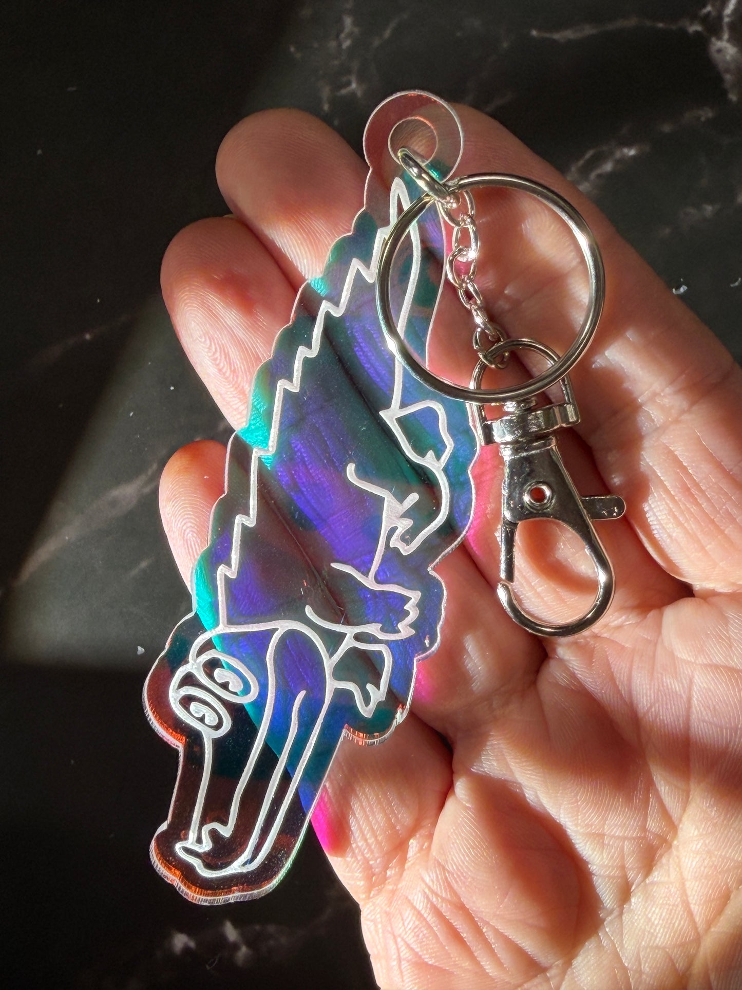 King Gizzard and the Lizard Wizard (KGLW) Gizzy Gator Keychain