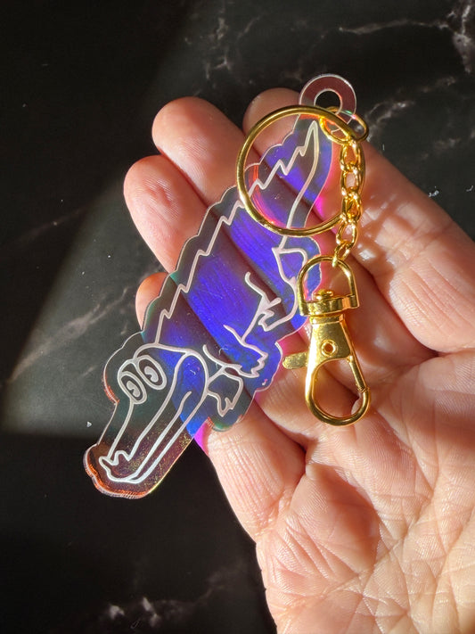 King Gizzard and the Lizard Wizard (KGLW) Gizzy Gator Keychain