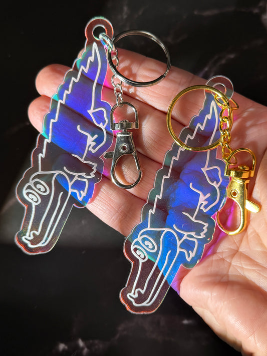 King Gizzard and the Lizard Wizard (KGLW) Gizzy Gator Keychain