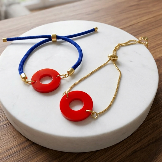 Phish Donut Adjustable Rope Bracelets