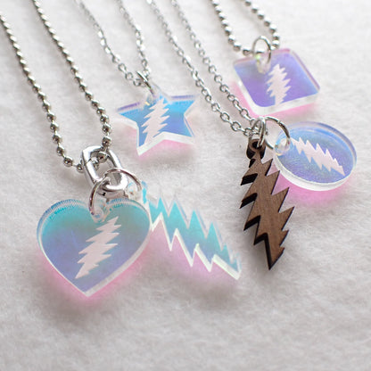 Grateful Dead Charm Necklace (customizable)