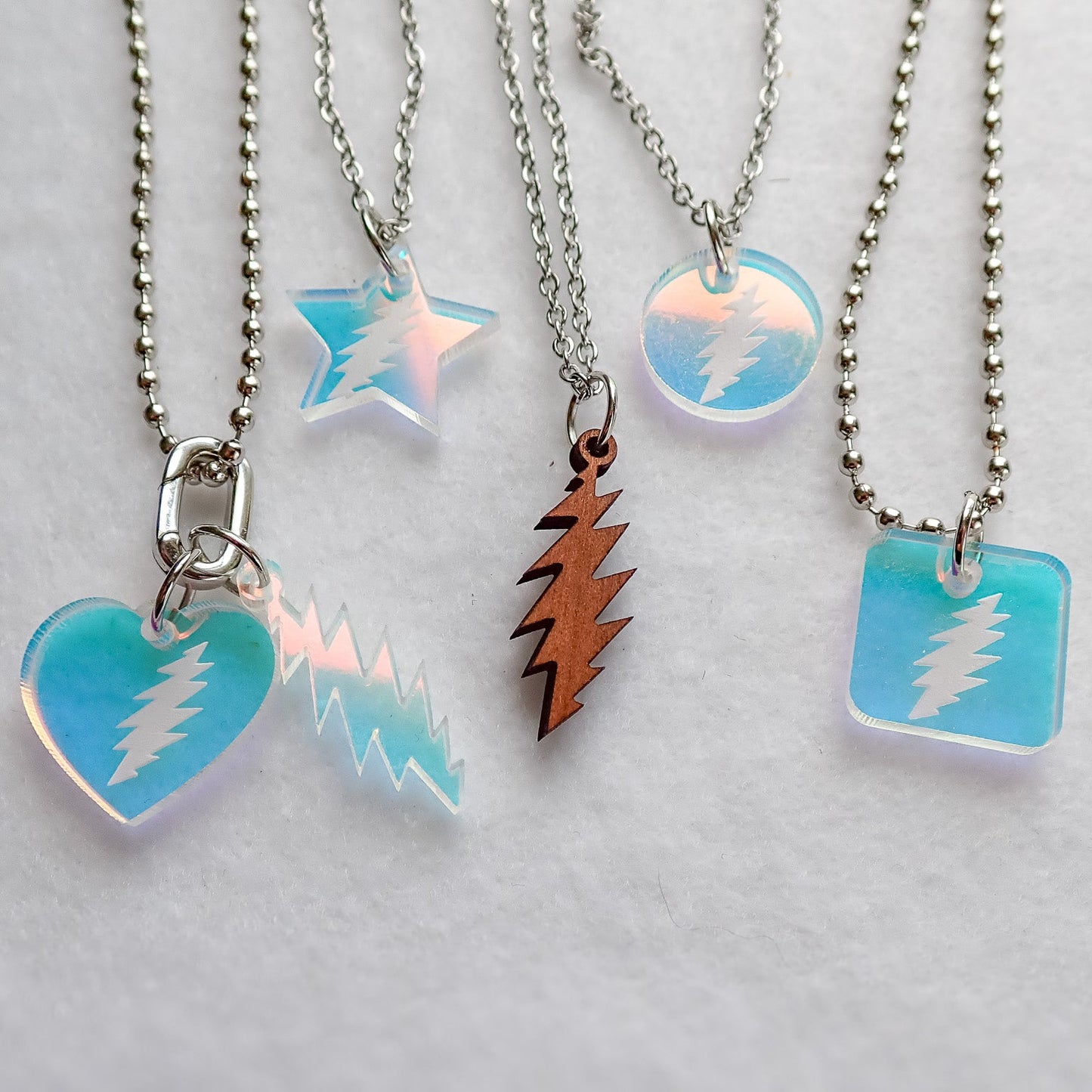 Grateful Dead Charm Necklace (customizable)