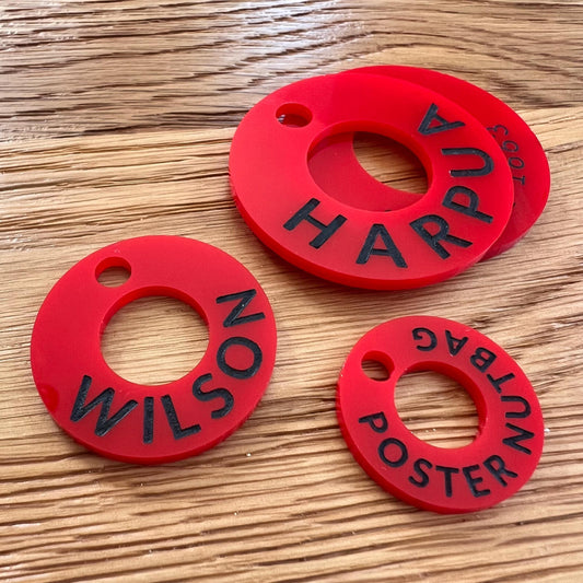 Phish Donut Pet ID Tag - Customizable