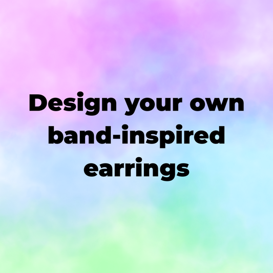 Custom Band Inspired Earrings