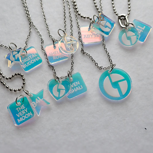 Your Custom Disco Biscuits Charm Necklace