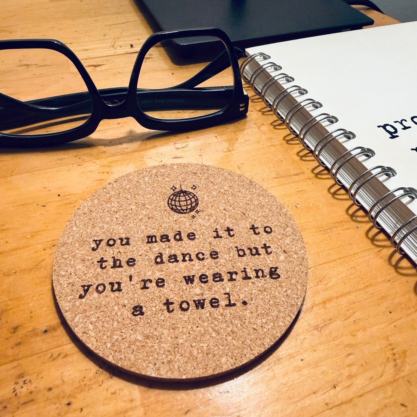 Disco Biscuits Poetry Coasters