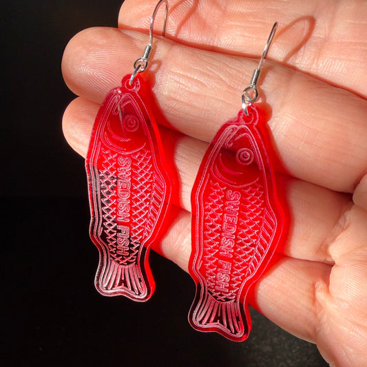 Swedish Fish Earrings